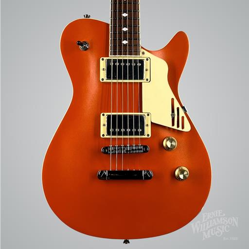 Magneto Velvet Deluxe Metallic Orange Silk