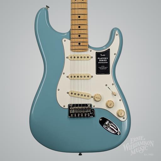 Fender Player II Stratocaster, Maple Fingerboard, Aquatone Blue