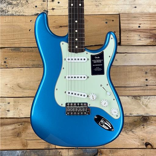 Fender Vintera® II 60s Stratocaster®, Rosewood Fingerboard, Lake Placid Blue
