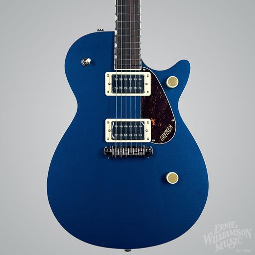 GRETSCH Streamliner Jet Club Single-Cut with Wraparound, Laurel Fingerboard, Dark Denim