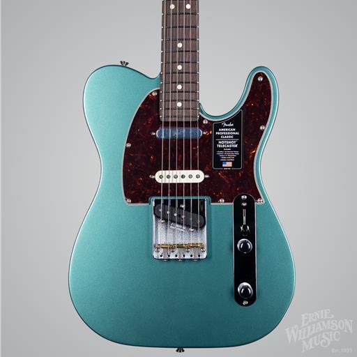 Fender American Professional Classic Hotshot Telecaster®, Rosewood Fingerboard, Faded Sherwood Green Metallic