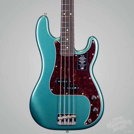 Fender American Professional Classic Precision Bass®, Rosewood Fingerboard, Faded Sherwood Green Metallic
