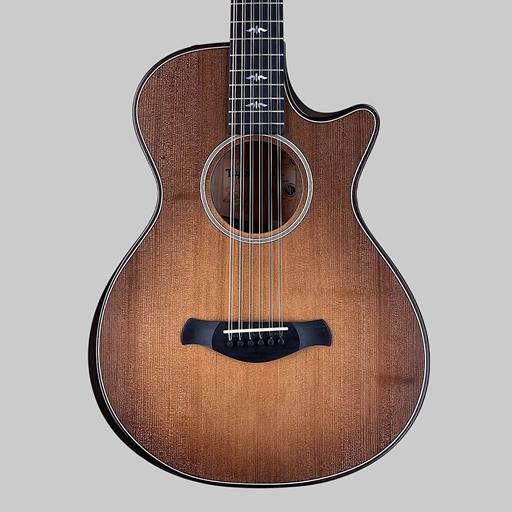 Taylor 652ce 12 String Builder's Edition - Wild Honey Burst