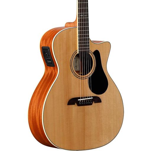 Alvarez Artist Series AF60CE Grand Auditorium Acoustic-Electric Guitar, Natural