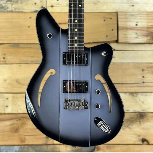 Reverend ASWMRB Airsonic W, Rosewood Fingerboard, Periwinkle Burst