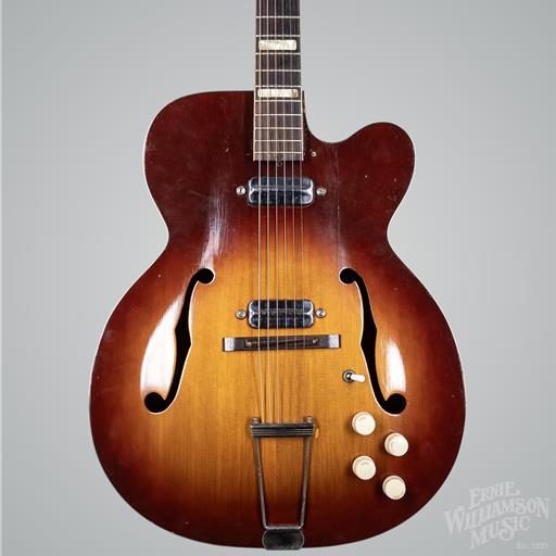 Silvertone 1425 Hollowbody - Sunburst 1960s -USED