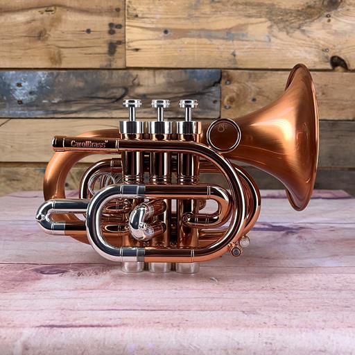 Carol Brass Bill Colletti Bb Pocket Trumpet CPT-9392-RLM(D)-Bb-RS(L)